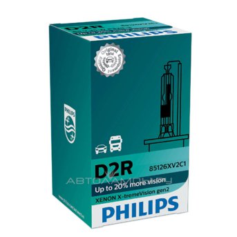 D2R 85V-35W (P32d-3) 4800K X-tremeVision gen 2 (Philips) 85126XV2C1