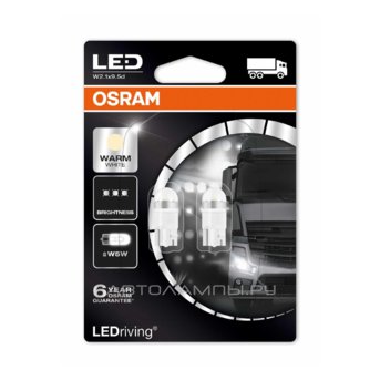 W5W 24V-LED 1,0W (W2,1x9,5d) 4000K Warm White LEDriving premium (������� 2��.) 2824WW-02B