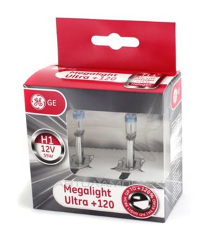 H1 12V- 55W (P14,5s) (+120% света) Megalight Ultra +120 (к.уп.2шт.) 98239 (50310NU) 50310NU (ку.2)